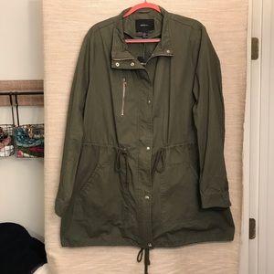 Olive Green Lightweight Military Jacket